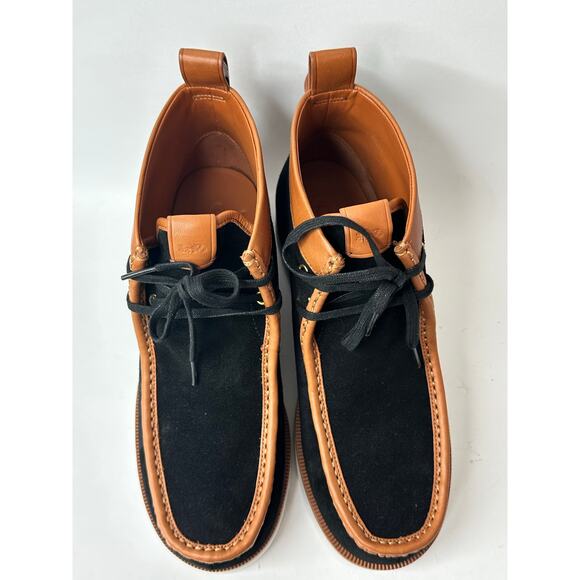 Coach Men's 1941 Suede Chukka Boots Black Size 12 D NWT - Picture 1 of 7